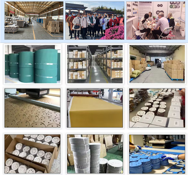 Zhengzhou Jiading Abrasive Manufacturing Co., Ltd. productielijn van de fabrikant